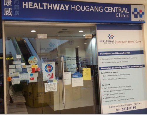 Healthway Medical Hougang Central 康威医疗 Primary Care Medical Doctor